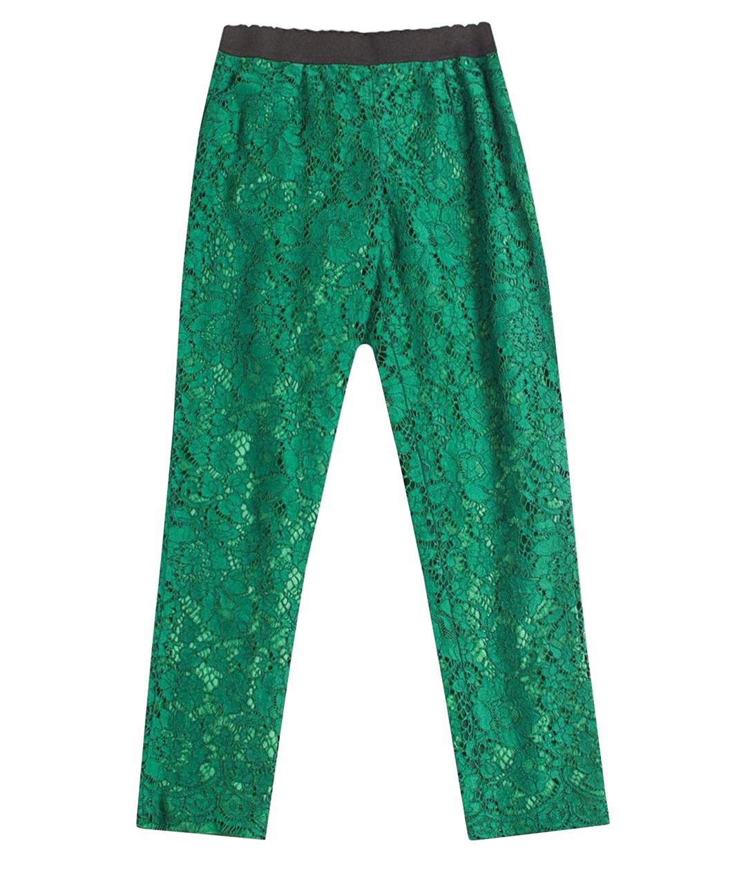 DOLCE&GABBANA Зеленые хлопковые брюки и шорты, фото 1