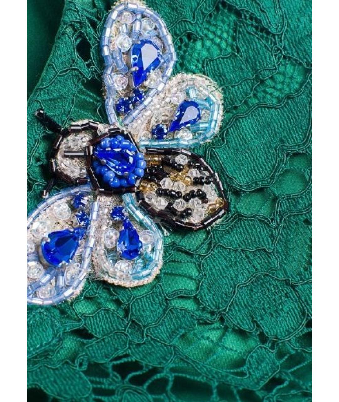 DOLCE&GABBANA Зеленый хлопковый жакет / жилет, фото 4