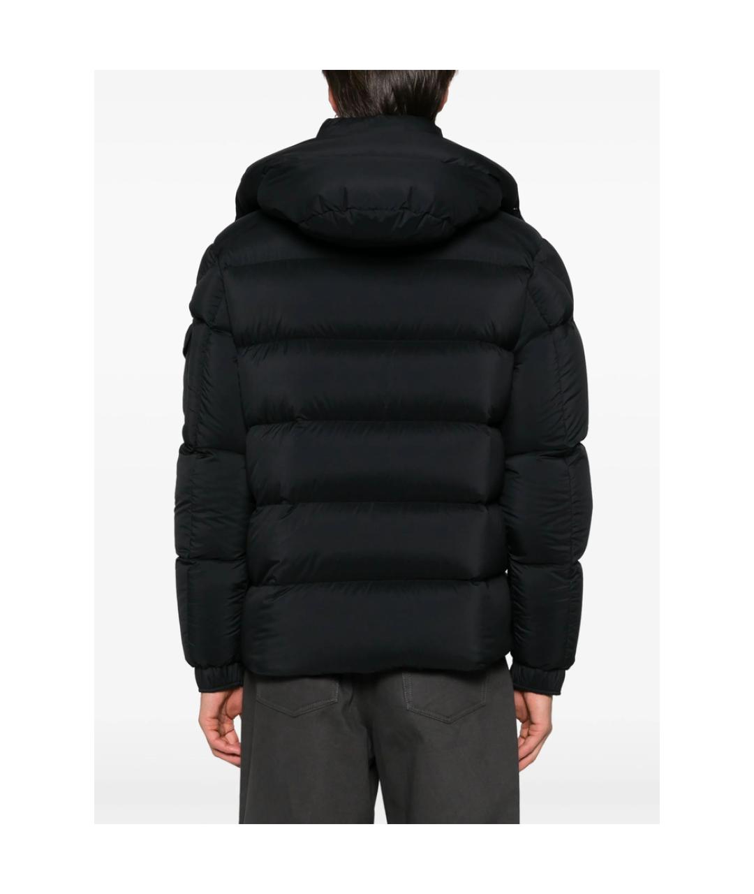 MONCLER Серая полиамидовая куртка, фото 3