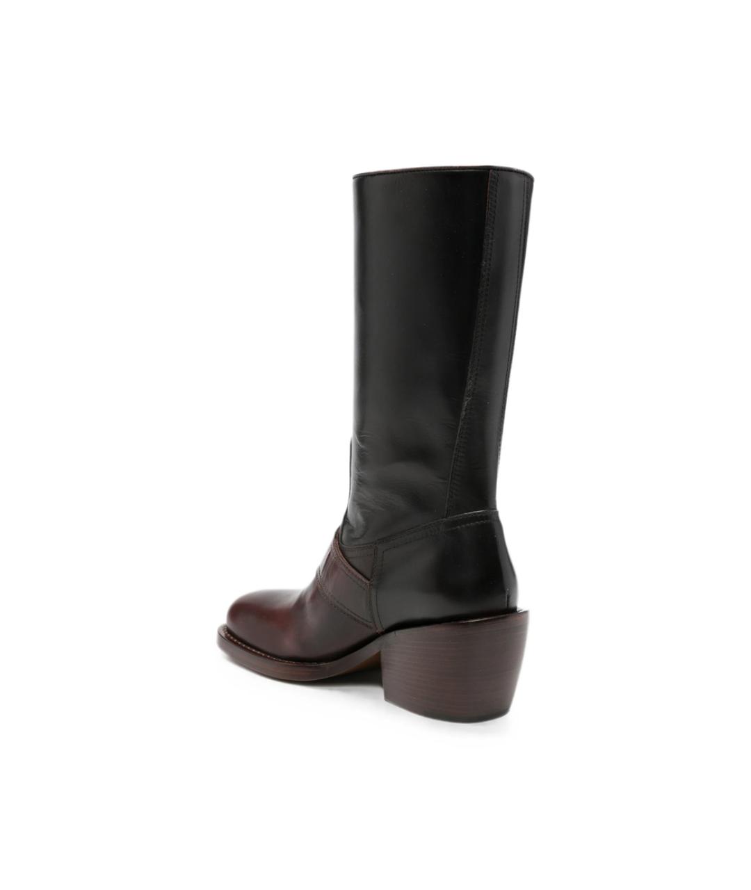 DRIES VAN NOTEN Черные сапоги, фото 3