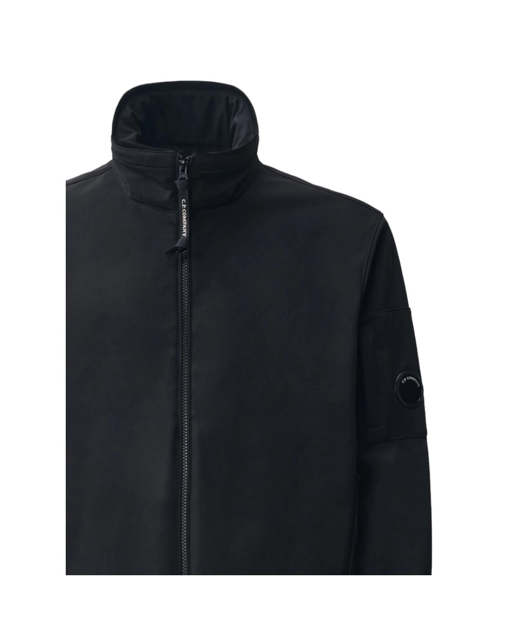 CP COMPANY Черная полиэстеровая куртка, фото 2