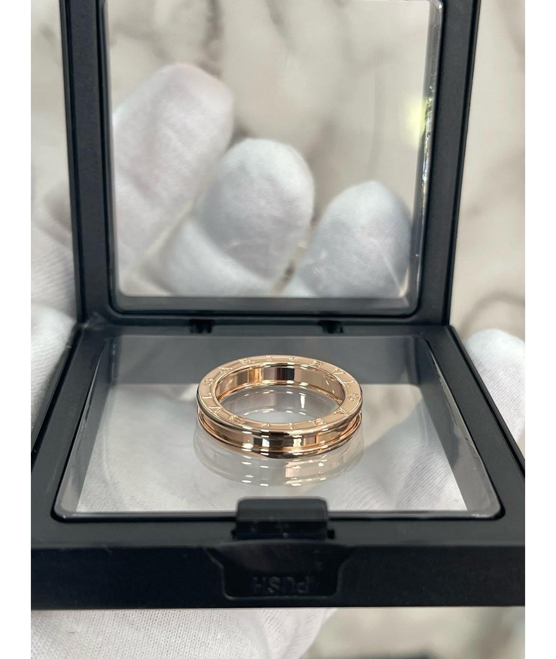 BVLGARI Золотое кольцо из розового золота, фото 7