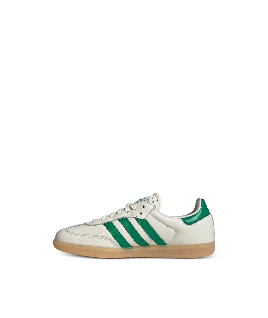 ADIDAS Белые кожаные низкие кроссовки / кеды, фото 3