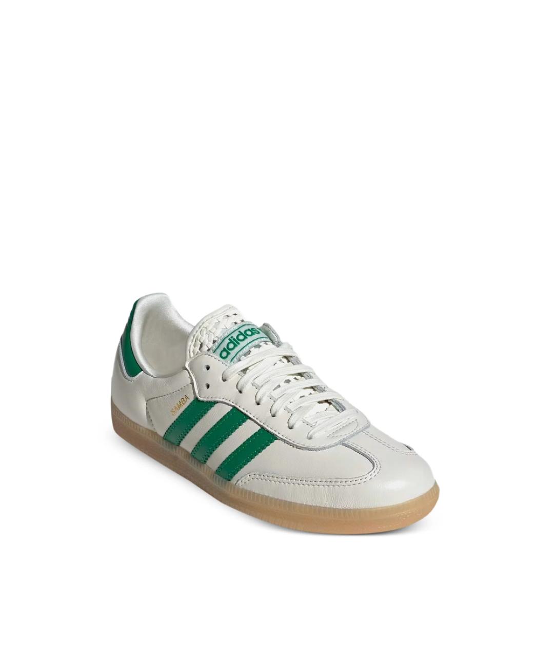 ADIDAS Белые кожаные низкие кроссовки / кеды, фото 6