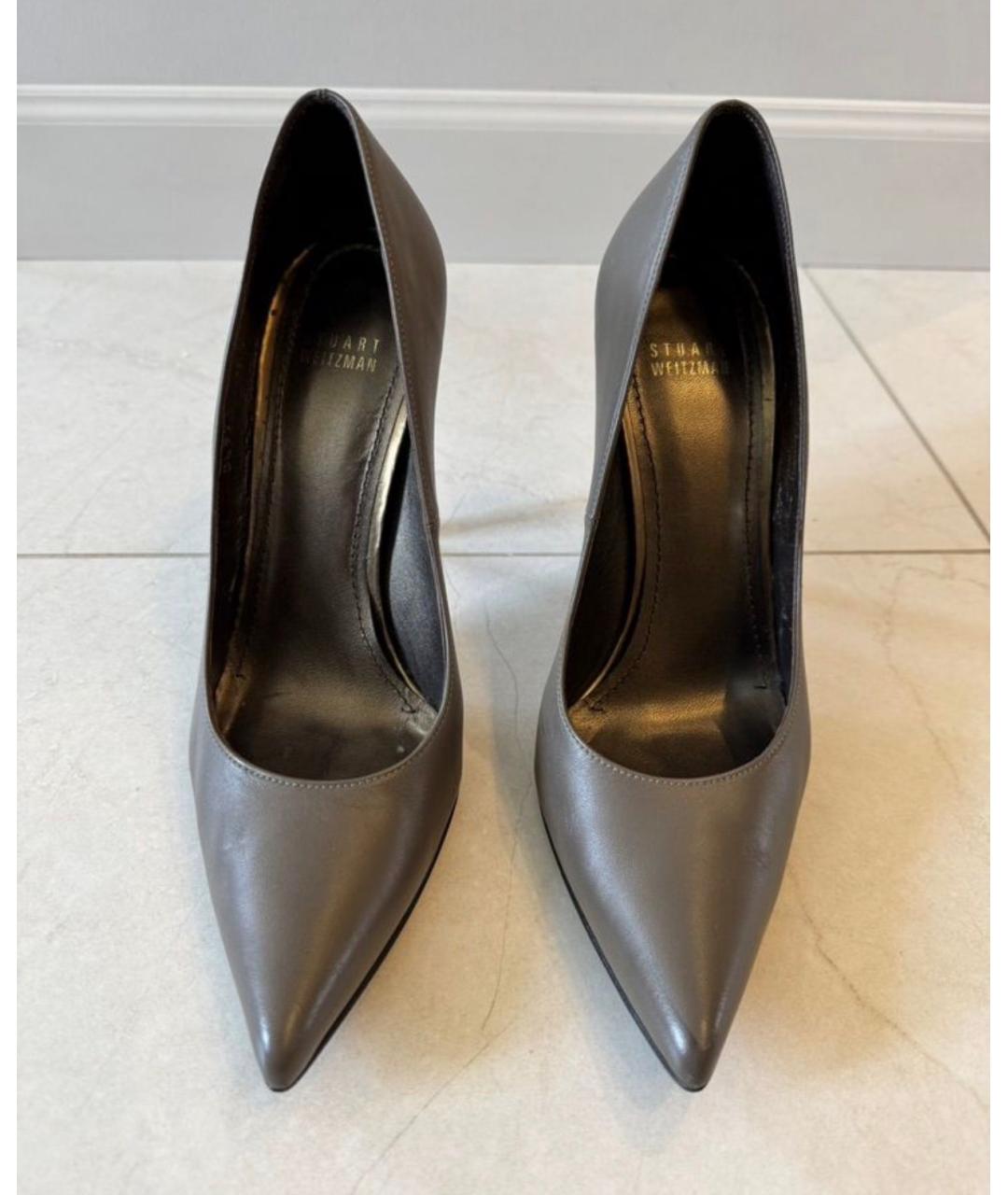 STUART WEITZMAN Кожаные туфли, фото 2