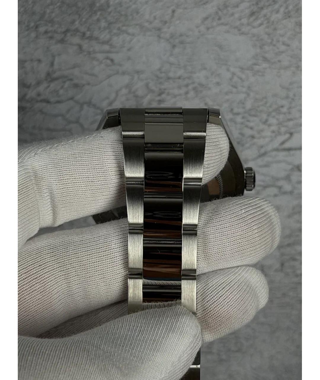ROLEX Синие часы из белого золота, фото 6