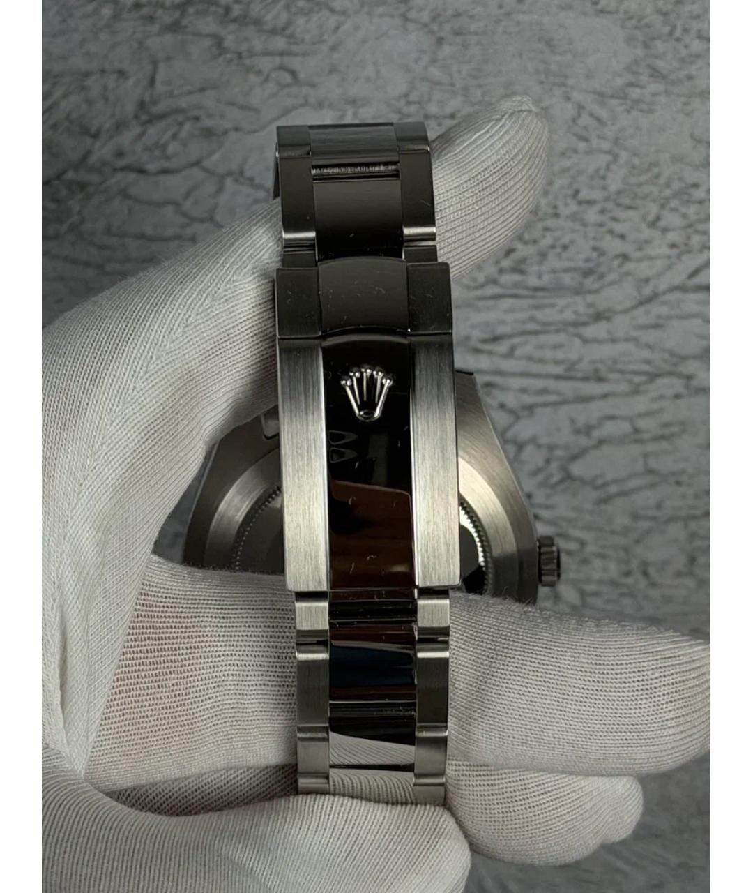 ROLEX Синие часы из белого золота, фото 7