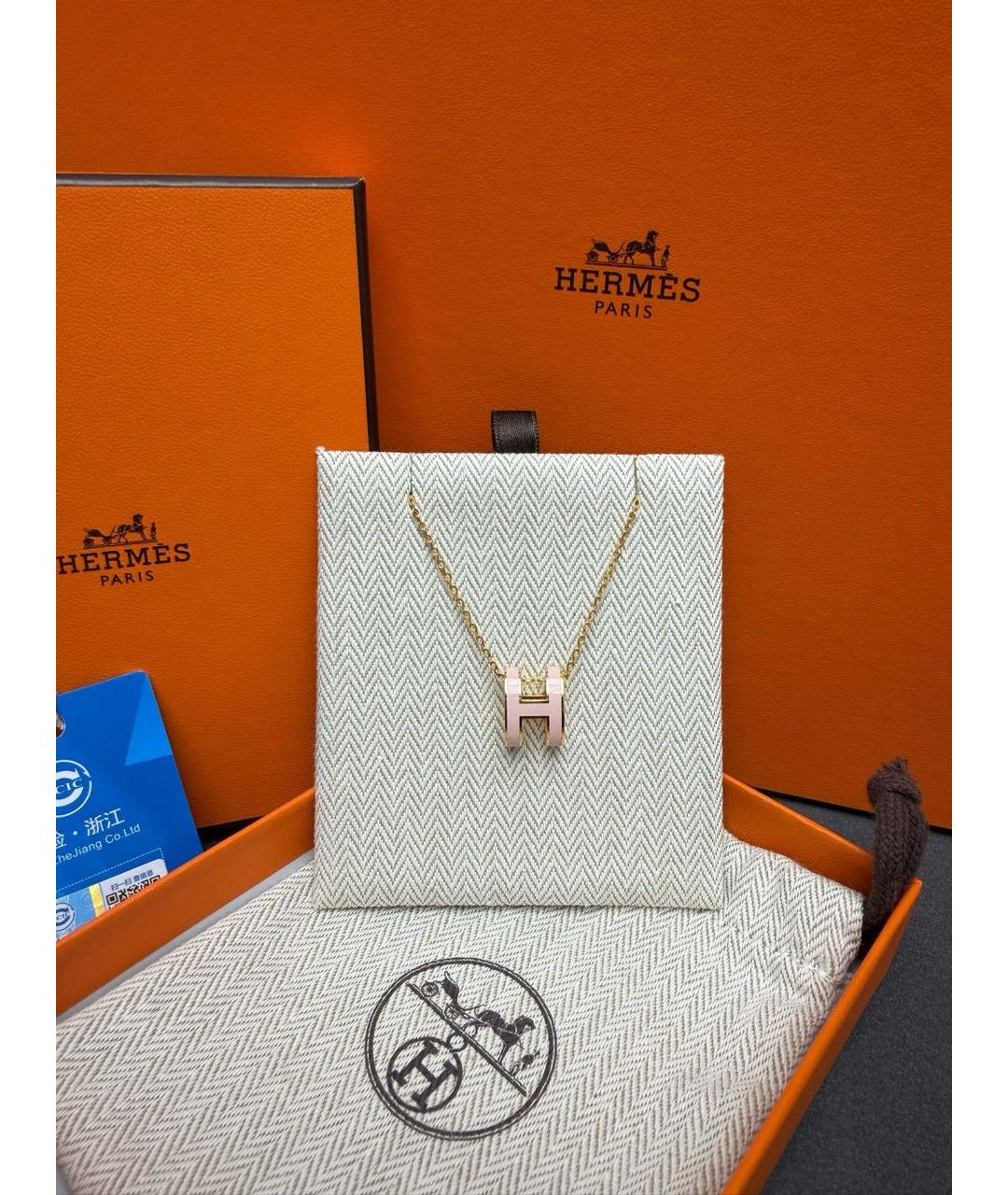 HERMES Коралловое колье, фото 6
