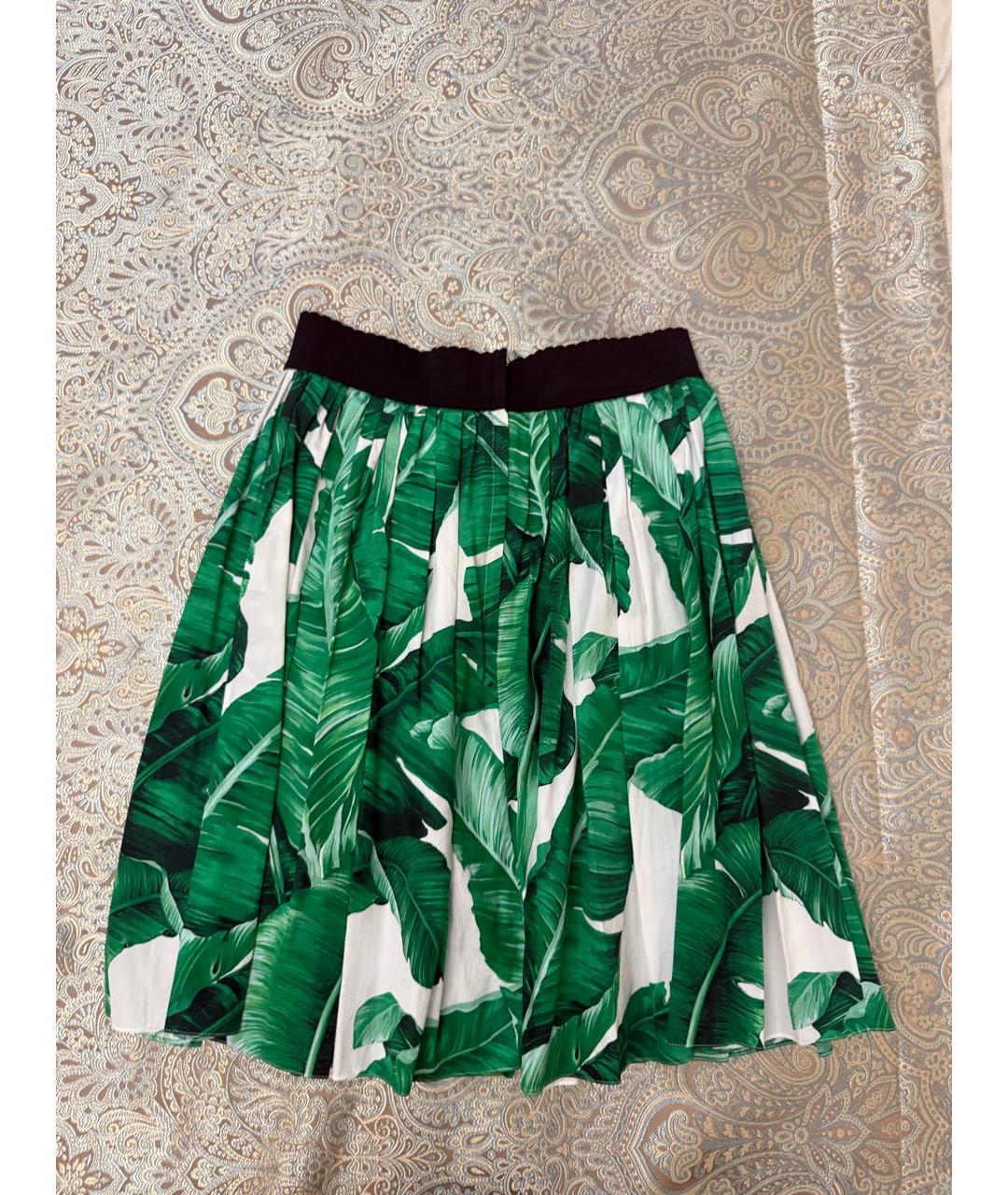 DOLCE&GABBANA Хлопковая юбка миди, фото 2
