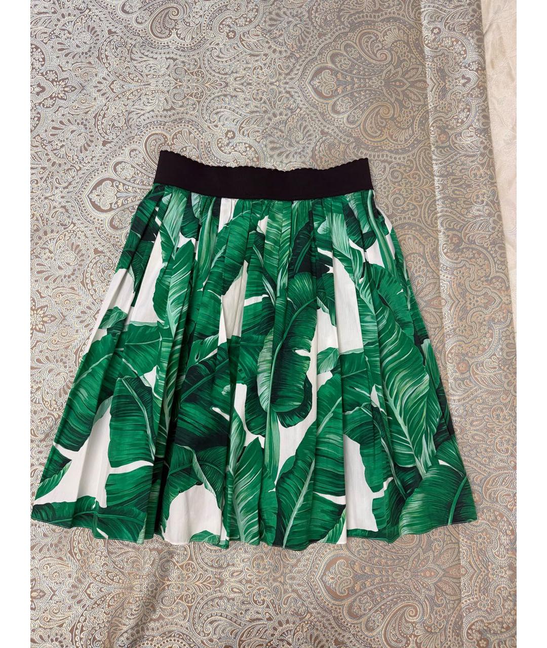 DOLCE&GABBANA Хлопковая юбка миди, фото 5