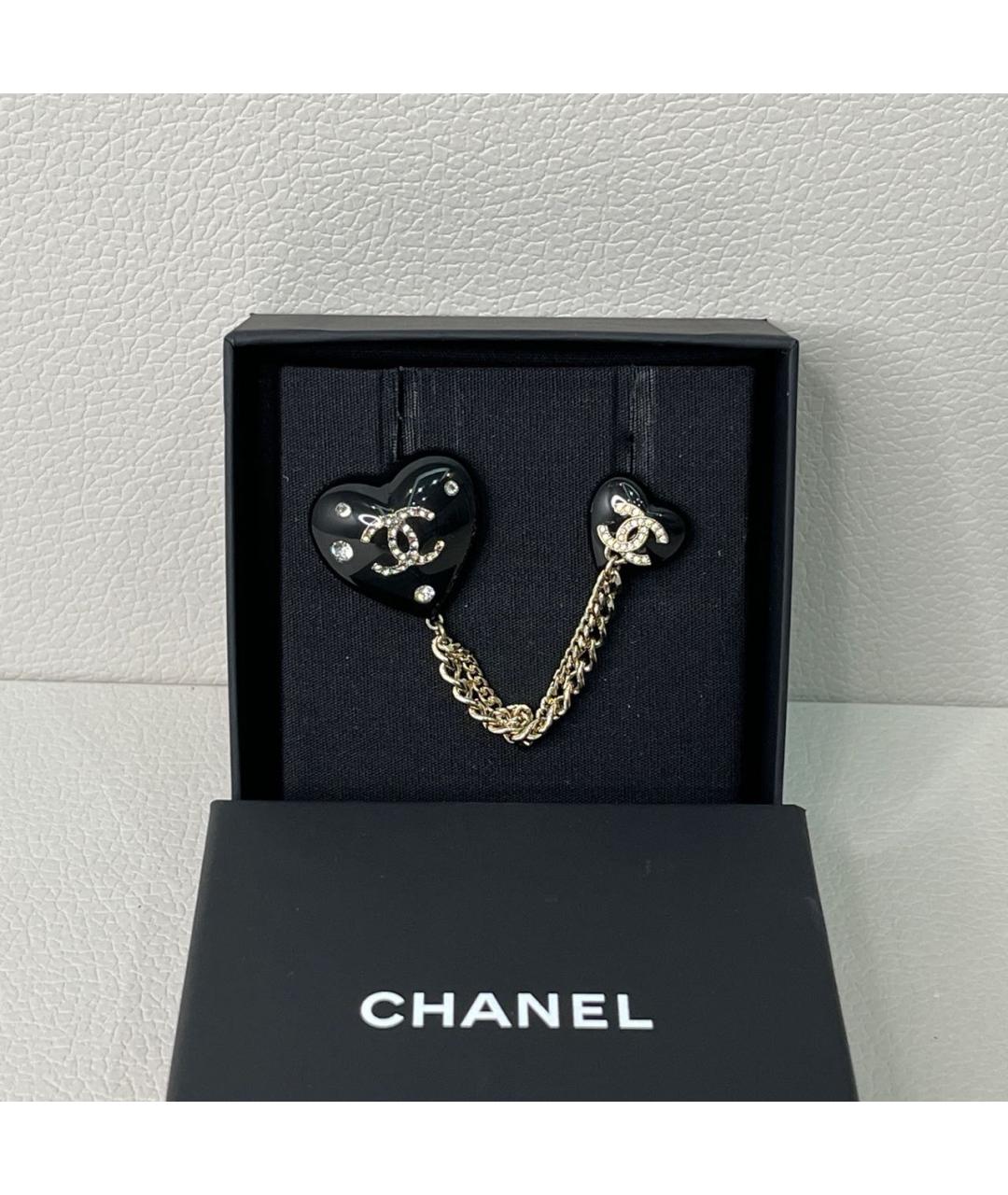 CHANEL Черная булавка / брошь, фото 2