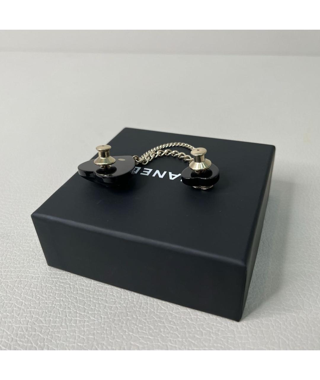CHANEL Черная булавка / брошь, фото 4