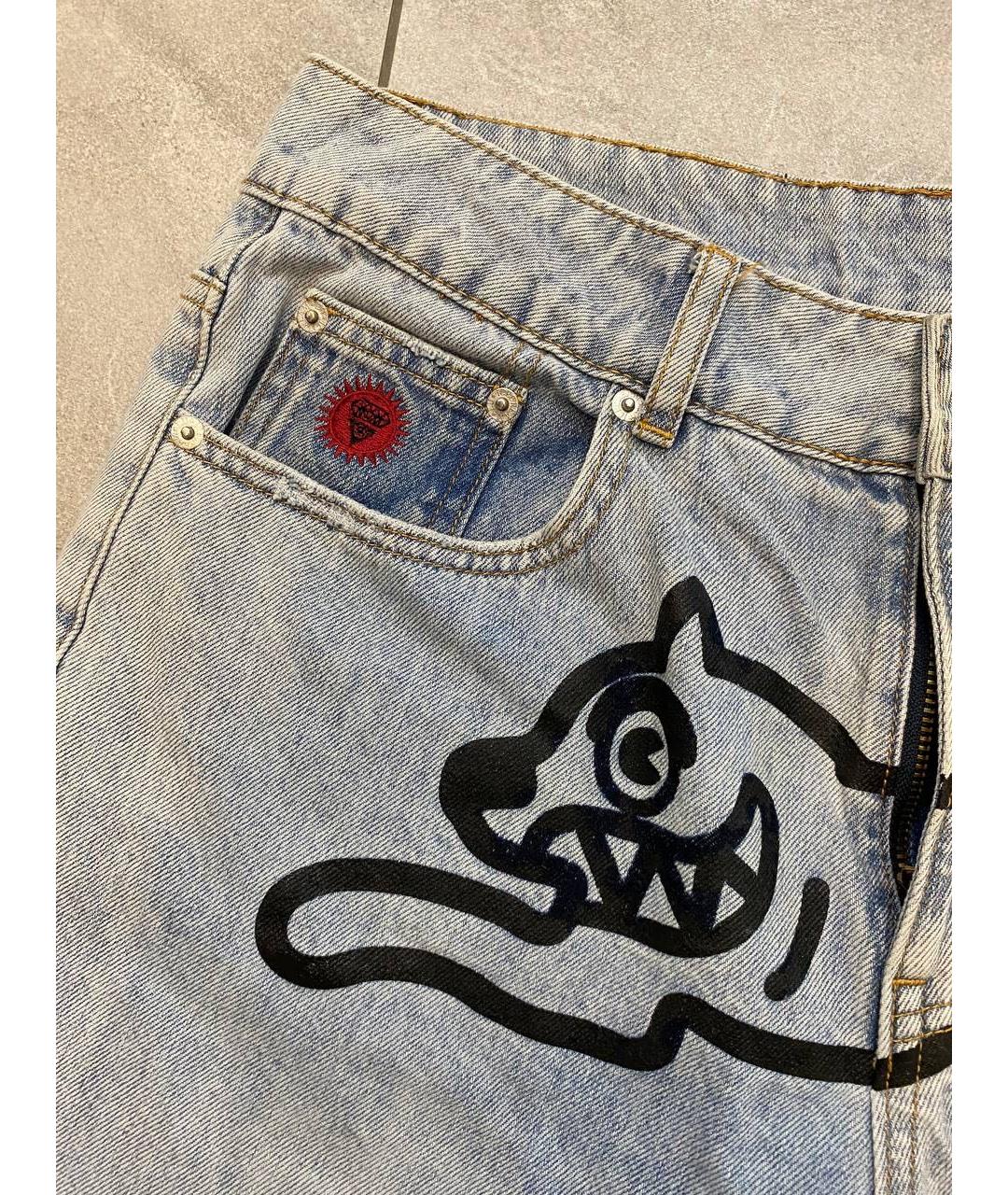 BILLIONAIRE BOYS CLUB Мульти хлопковые прямые джинсы, фото 4