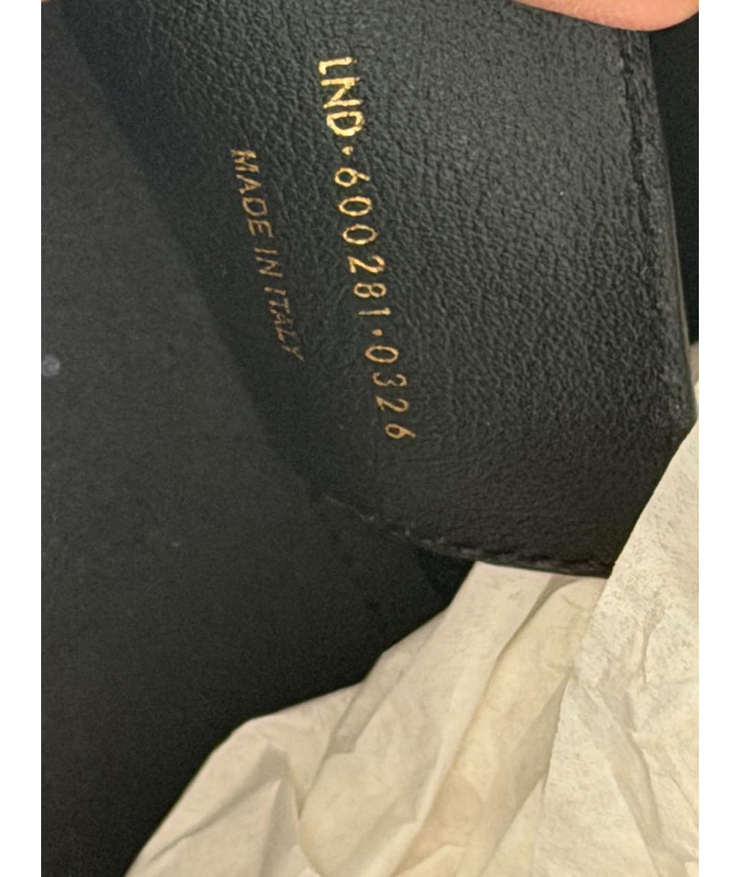 SAINT LAURENT Черная кожаная сумка тоут, фото 7