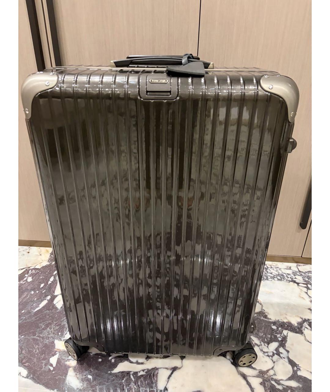 Rimowa Антрацитовый чемодан, фото 9