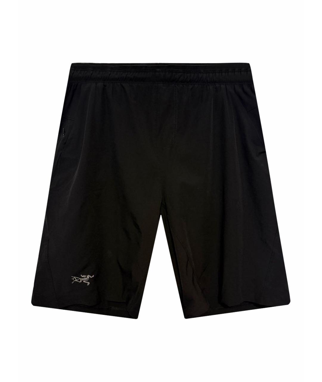 ARCTERYX Черные нейлоновые шорты, фото 1