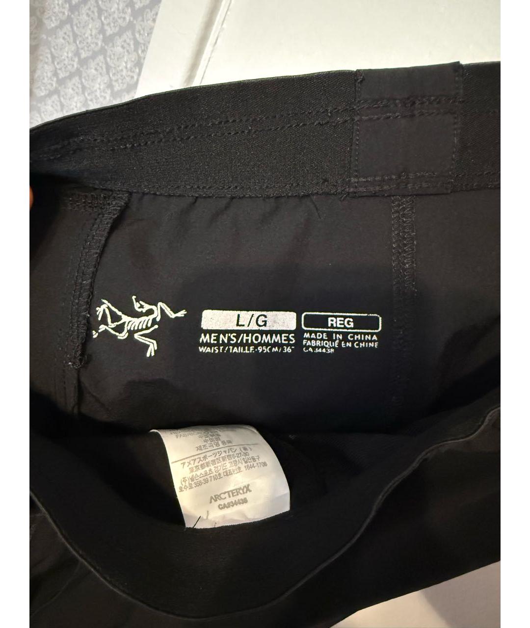 ARCTERYX Черные нейлоновые шорты, фото 5