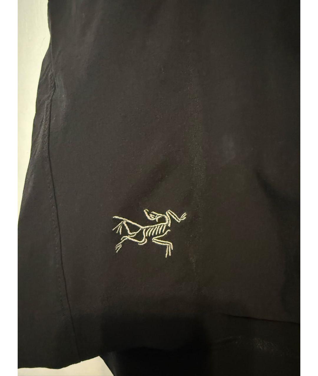 ARCTERYX Черные нейлоновые шорты, фото 3