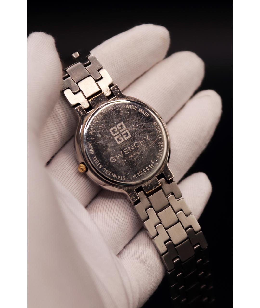 GIVENCHY Серебряные часы, фото 8