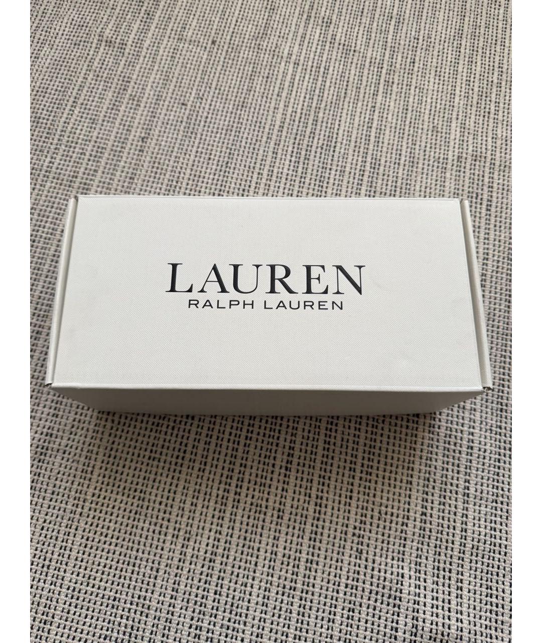 RALPH LAUREN Черные кожаные туфли, фото 7