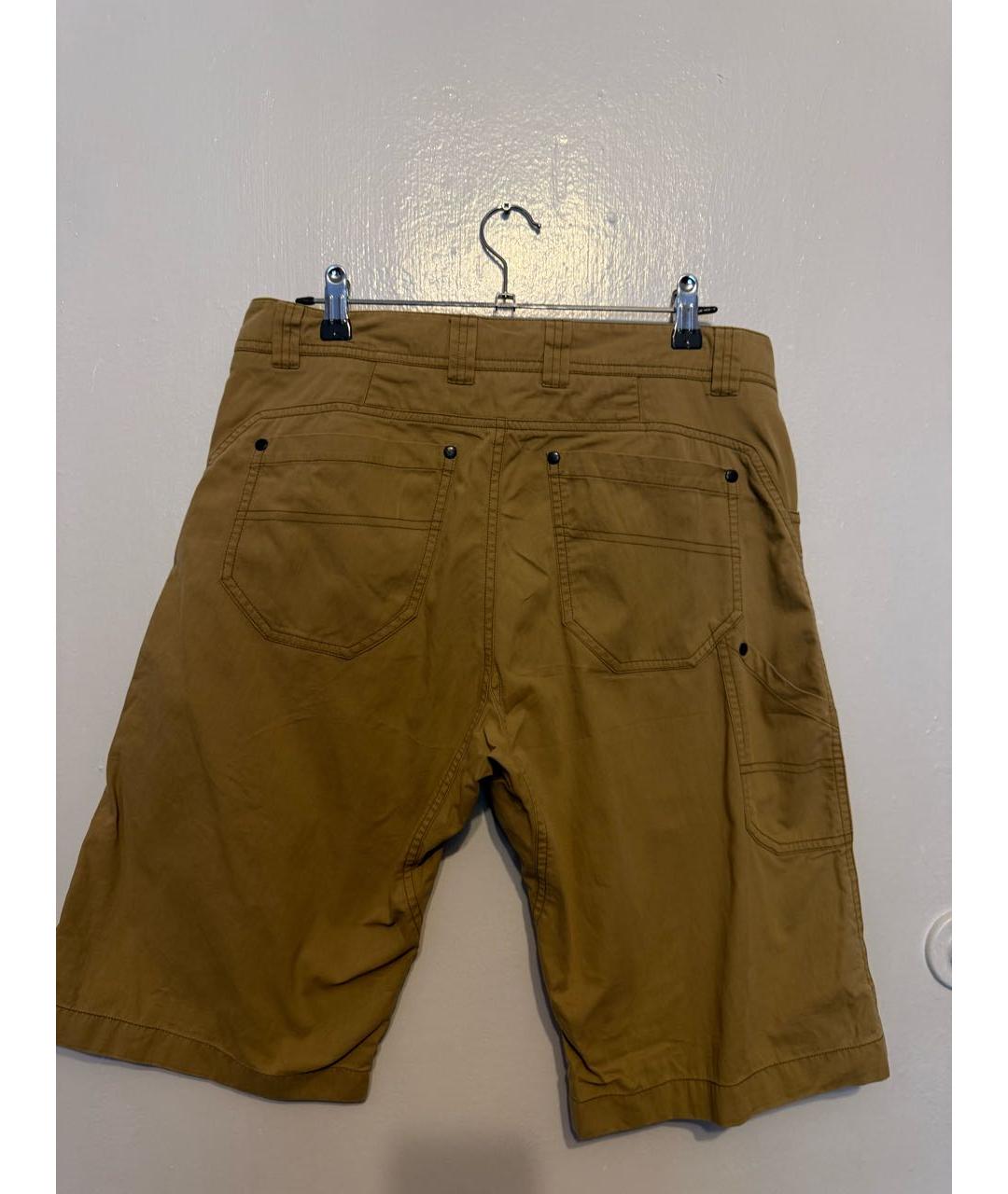 ARCTERYX Бежевые хлопко-эластановые шорты, фото 2