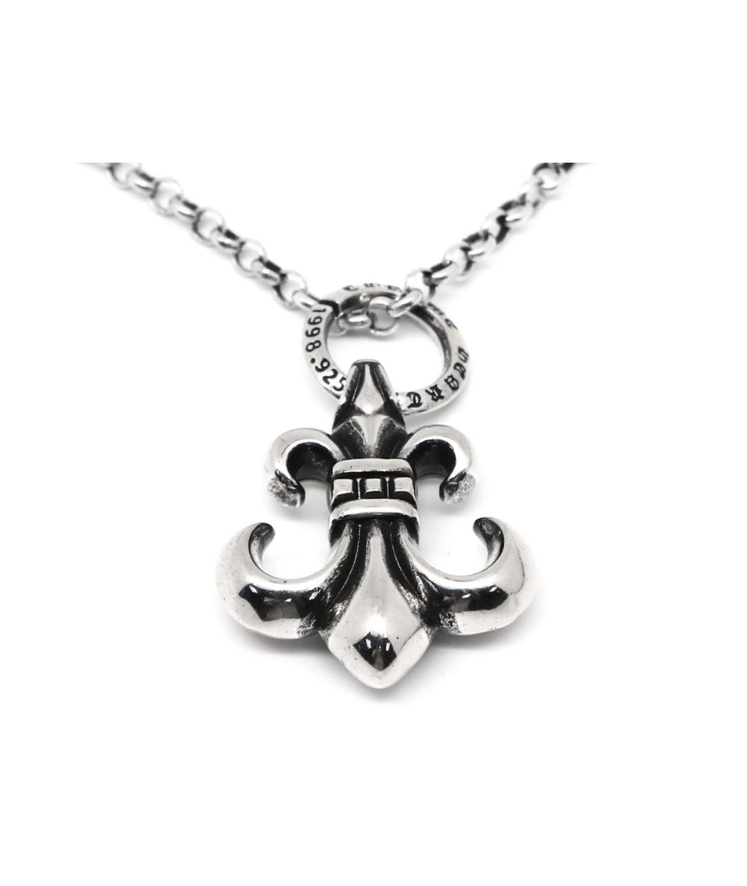 CHROME HEARTS Серебряная серебряная цепочка/подвеска, фото 1