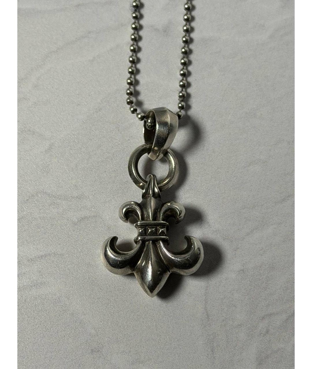 CHROME HEARTS Серебряная серебряная цепочка/подвеска, фото 3
