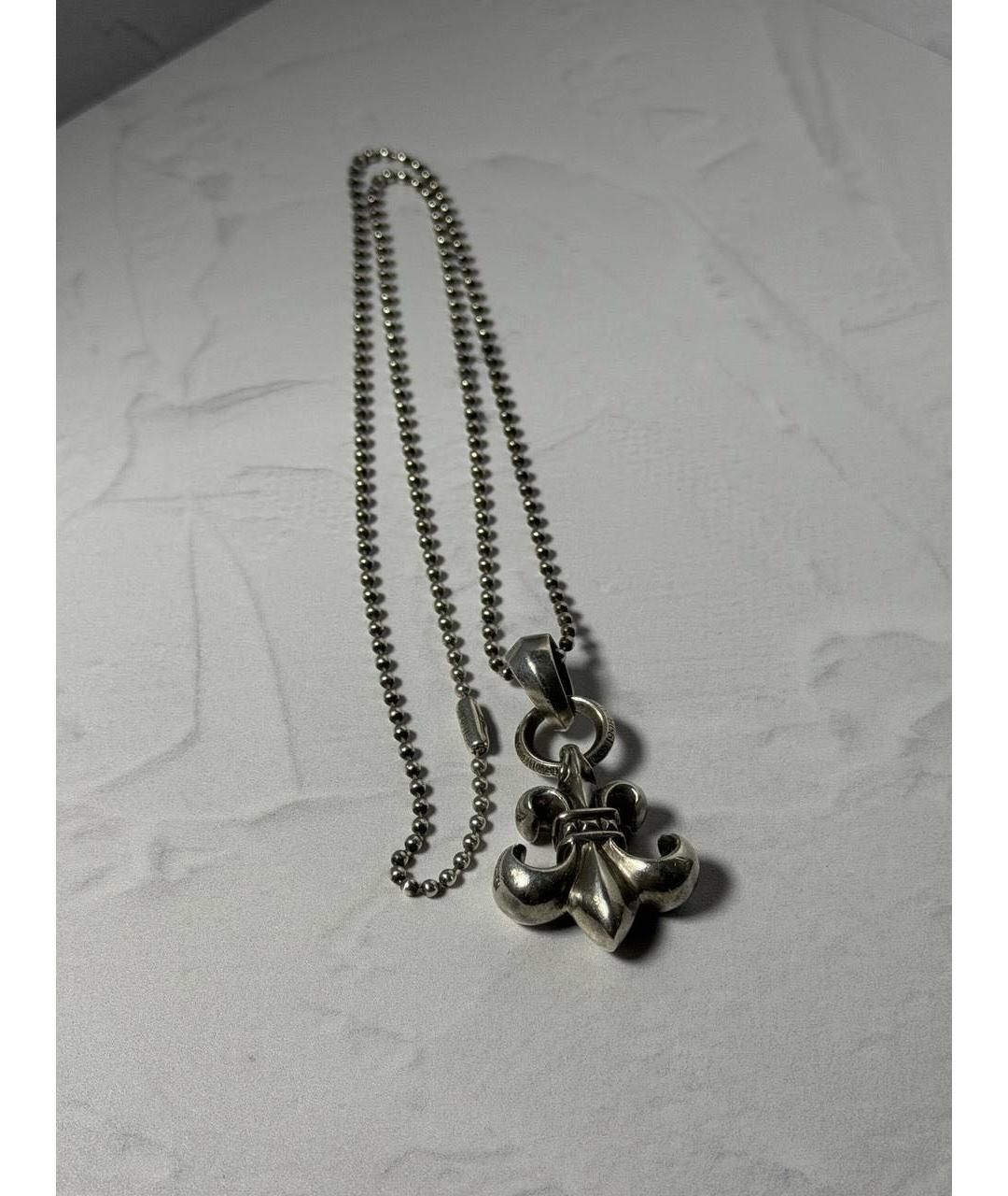 CHROME HEARTS Серебряная серебряная цепочка/подвеска, фото 2