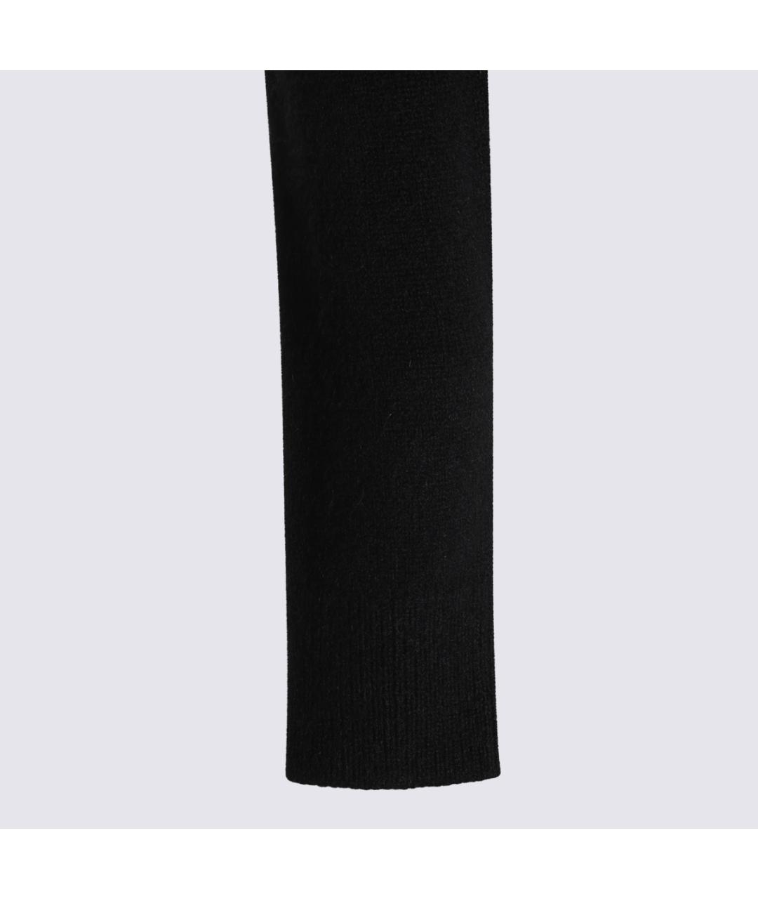 SAINT LAURENT Черный кашемировый джемпер / свитер, фото 3