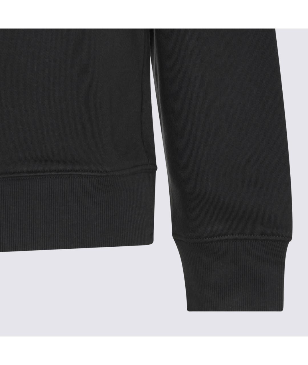 CP COMPANY Черный хлопковый джемпер / свитер, фото 4
