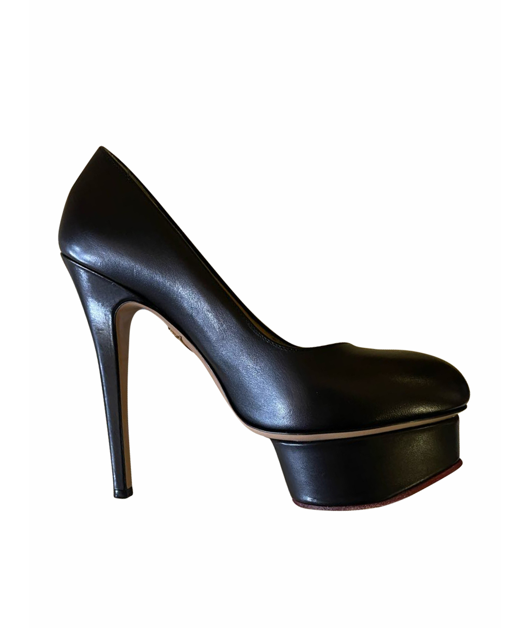 CHARLOTTE OLYMPIA Черные кожаные туфли, фото 1