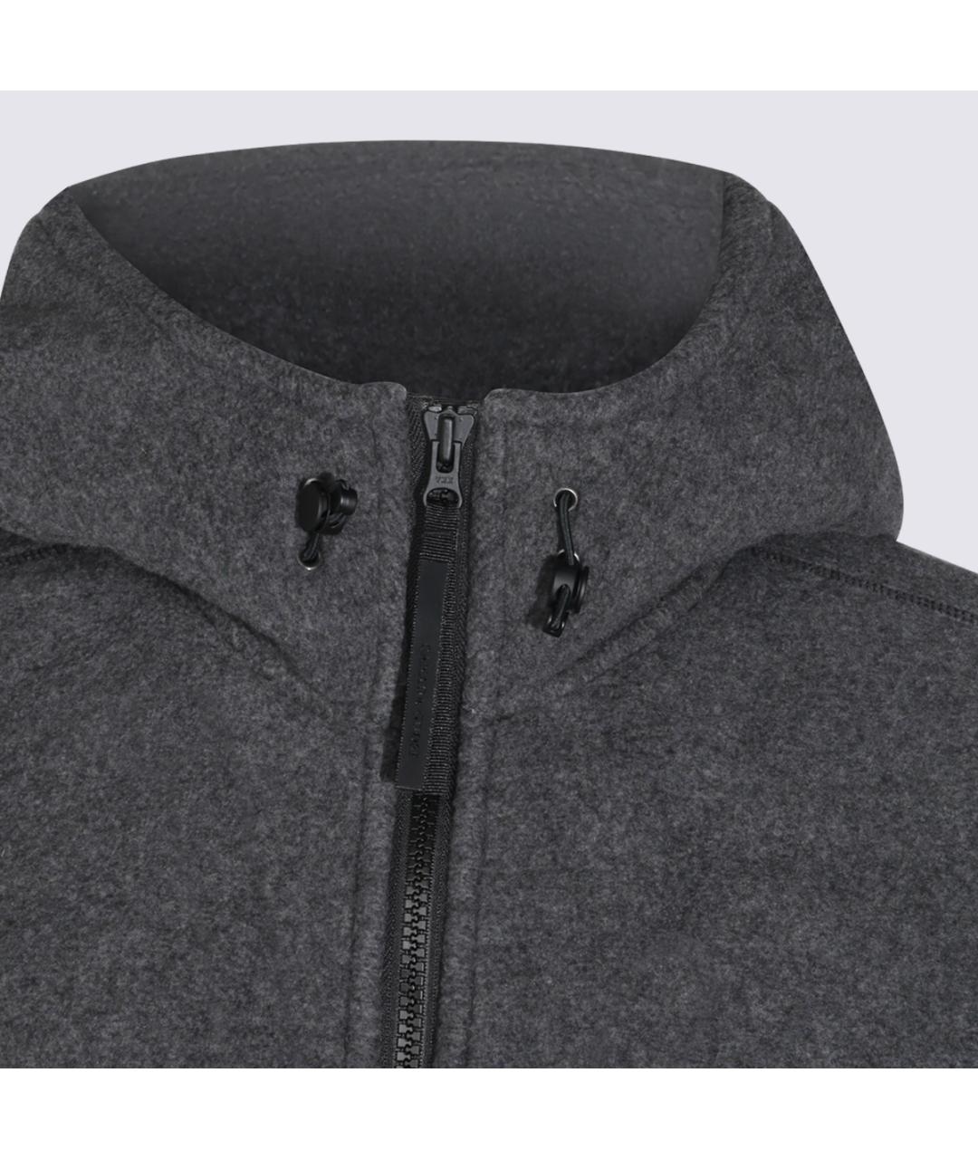 CANADA GOOSE Серая шерстяная куртка, фото 4