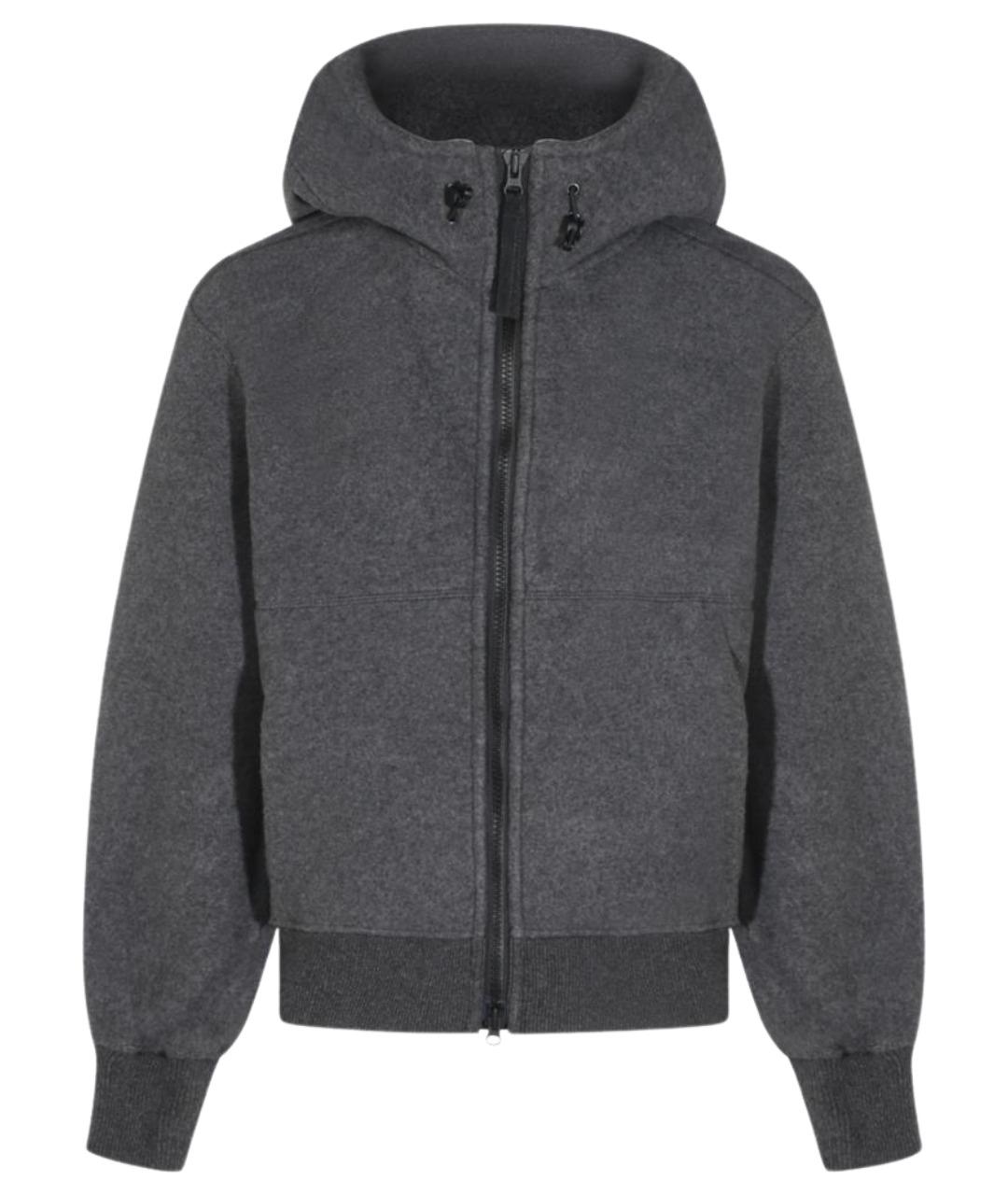 CANADA GOOSE Серая шерстяная куртка, фото 1