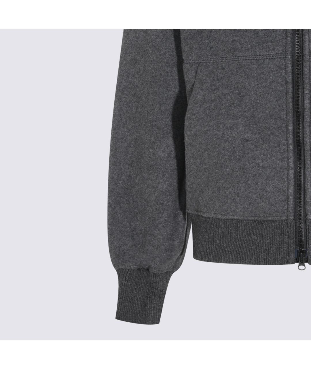 CANADA GOOSE Серая шерстяная куртка, фото 3