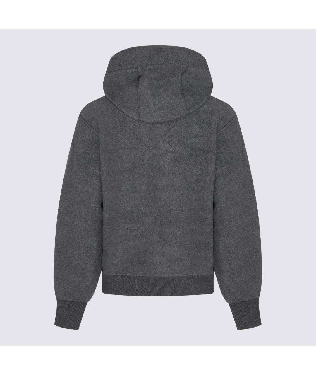 CANADA GOOSE Серая шерстяная куртка, фото 2