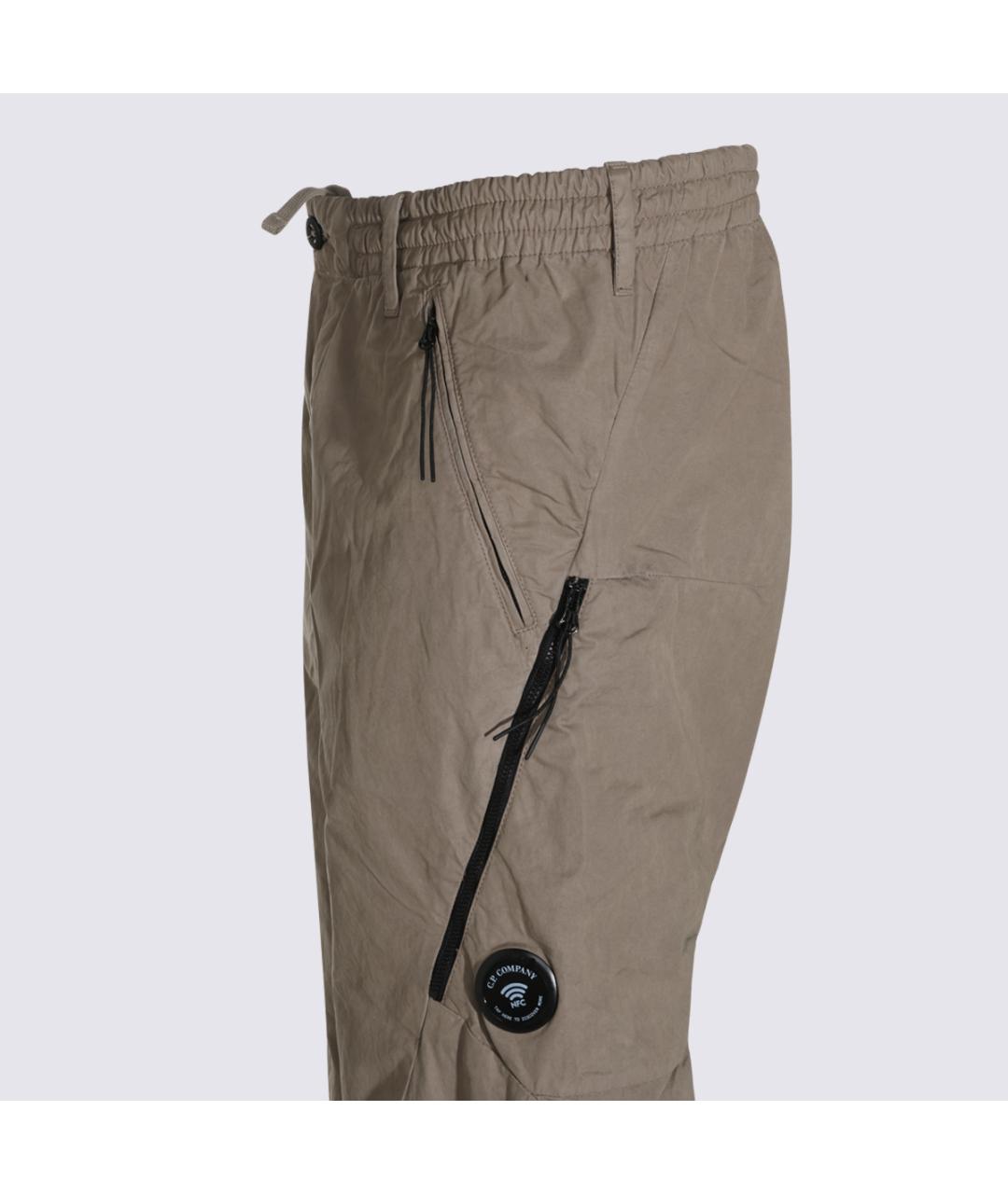 CP COMPANY Серые хлопковые повседневные брюки, фото 3