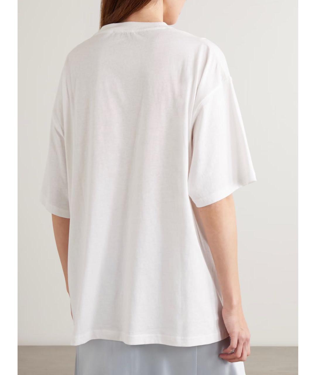 ACNE STUDIOS Белая футболка, фото 3
