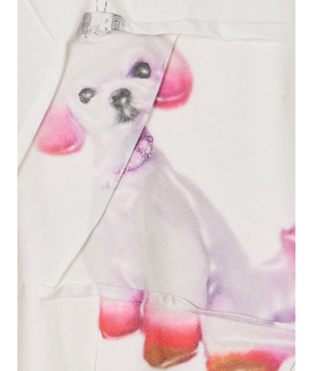 ACNE STUDIOS Белая футболка, фото 2