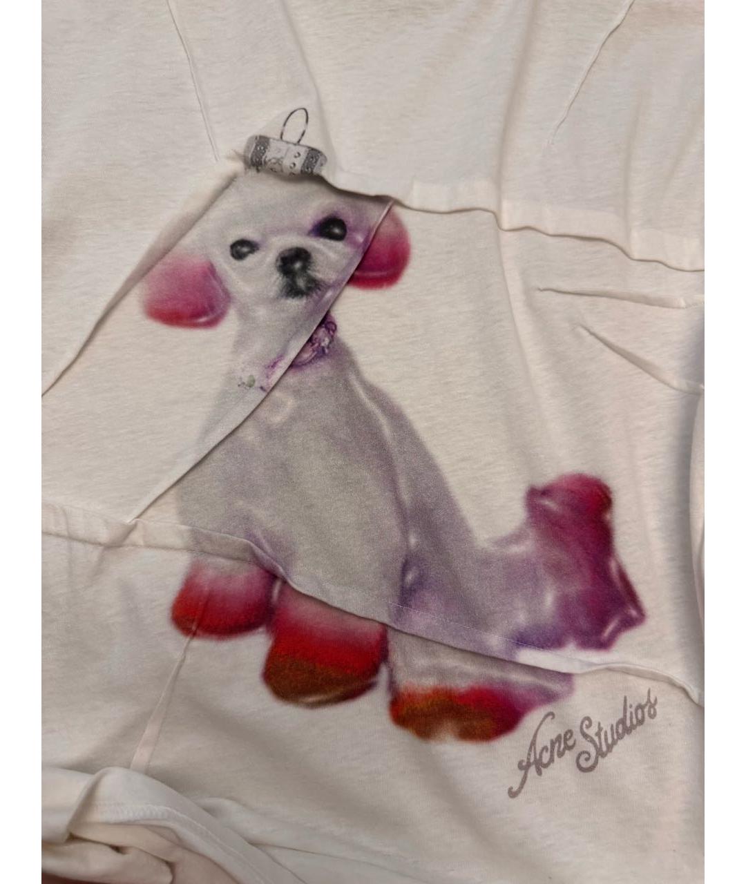 ACNE STUDIOS Белая футболка, фото 6
