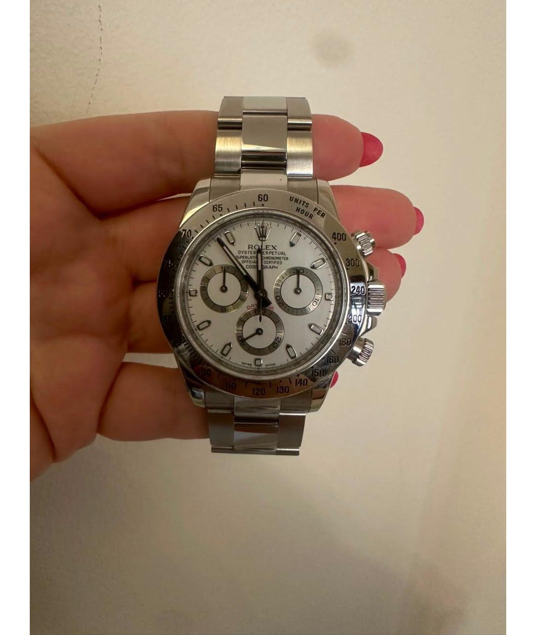 ROLEX Серебряные часы, фото 2