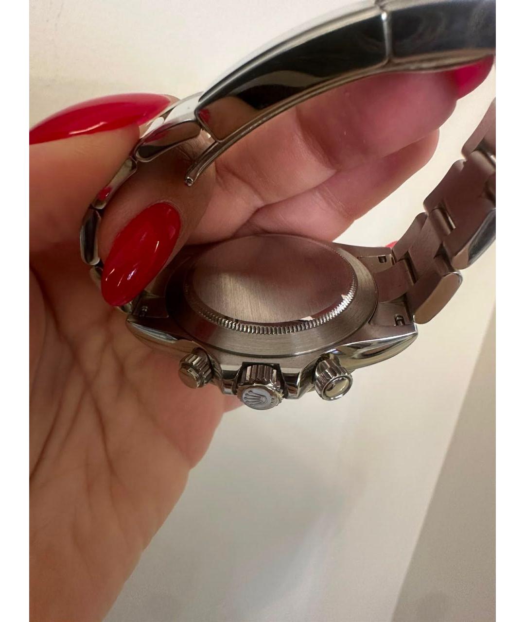 ROLEX Серебряные часы, фото 6
