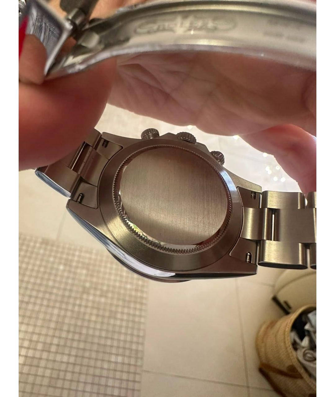 ROLEX Серебряные часы, фото 3