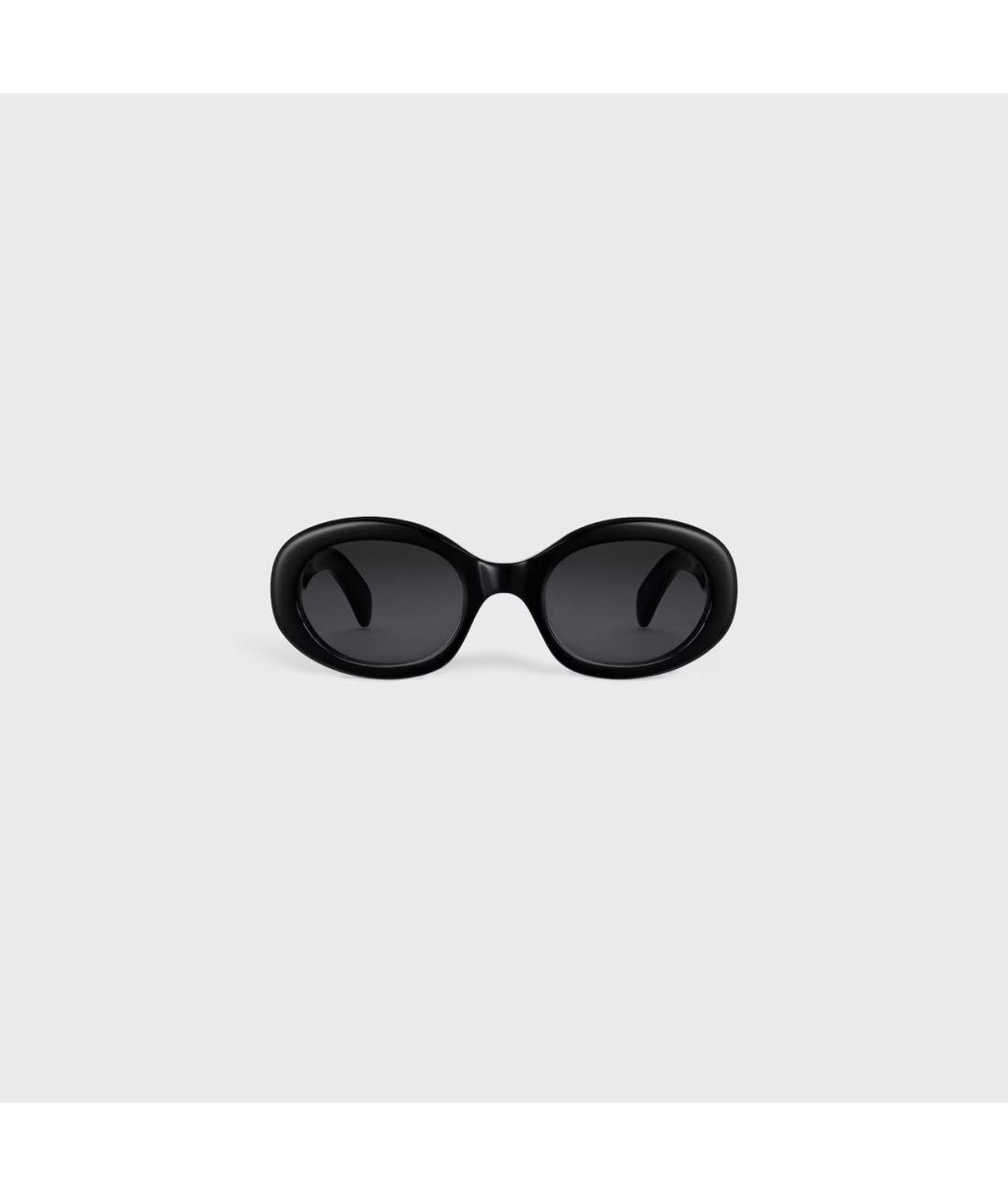 CELINE Черные пластиковые солнцезащитные очки, фото 7