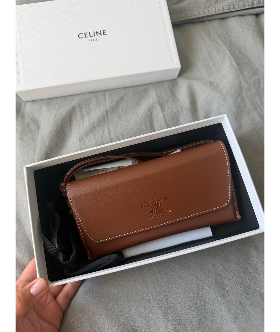 CELINE Черные пластиковые солнцезащитные очки, фото 4