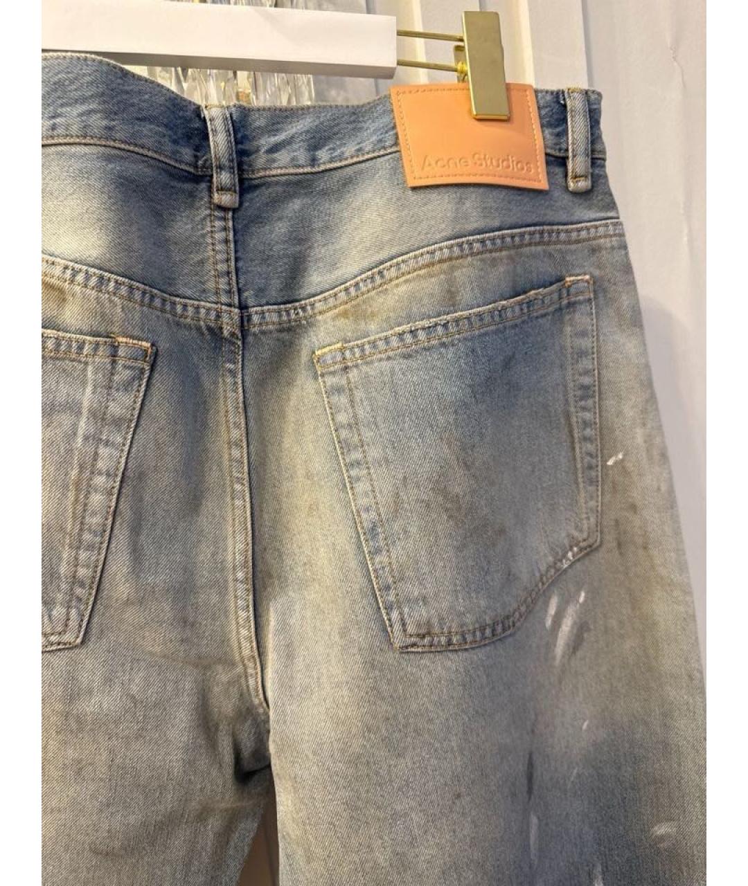 ACNE STUDIOS Голубые джинсы клеш, фото 7