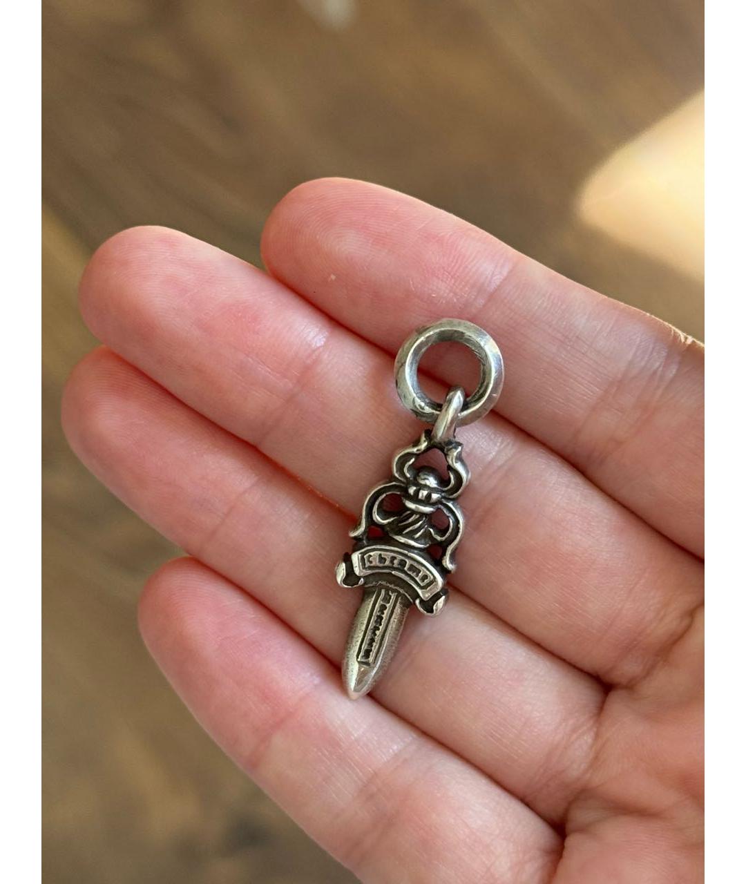 CHROME HEARTS Серебряная серебряная подвеска, фото 3