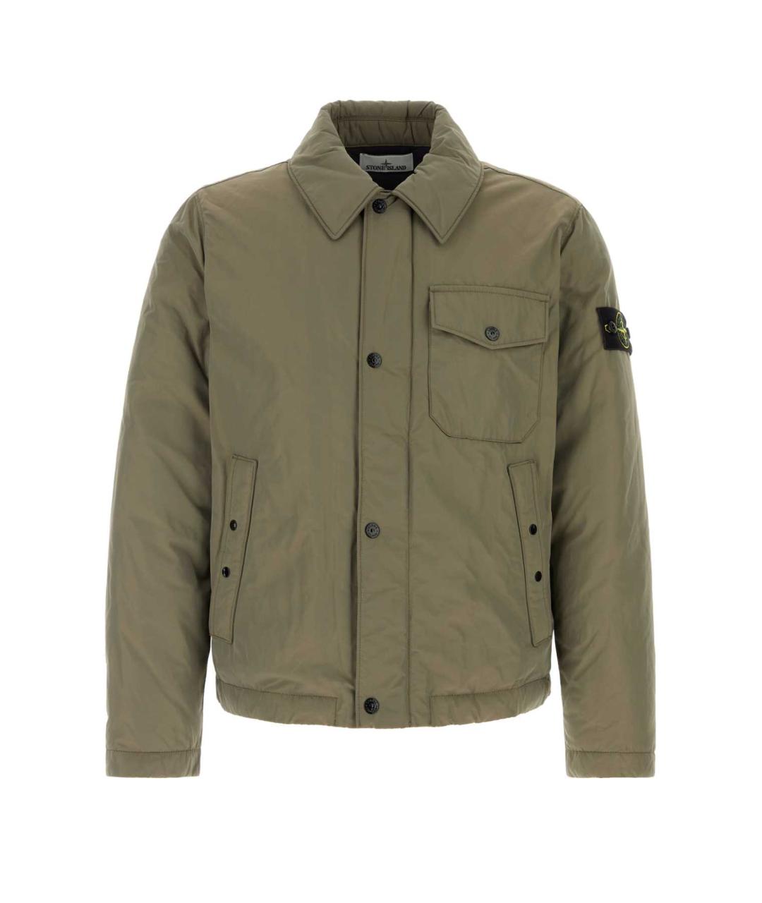 STONE ISLAND Зеленая куртка, фото 1