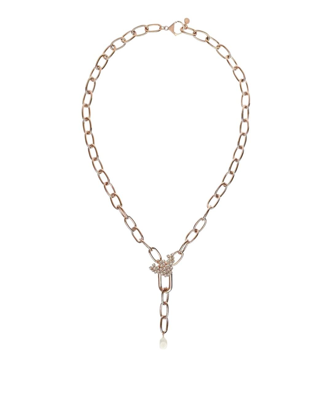 EMPORIO ARMANI Серебряное металлическое колье, фото 1