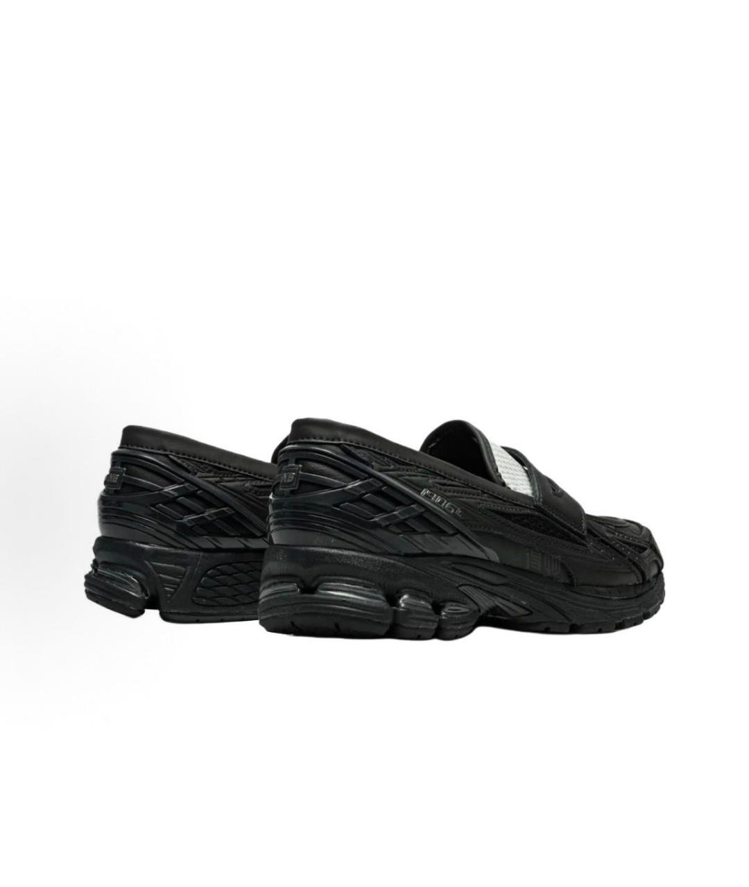 NEW BALANCE Черные кожаные лоферы, фото 5