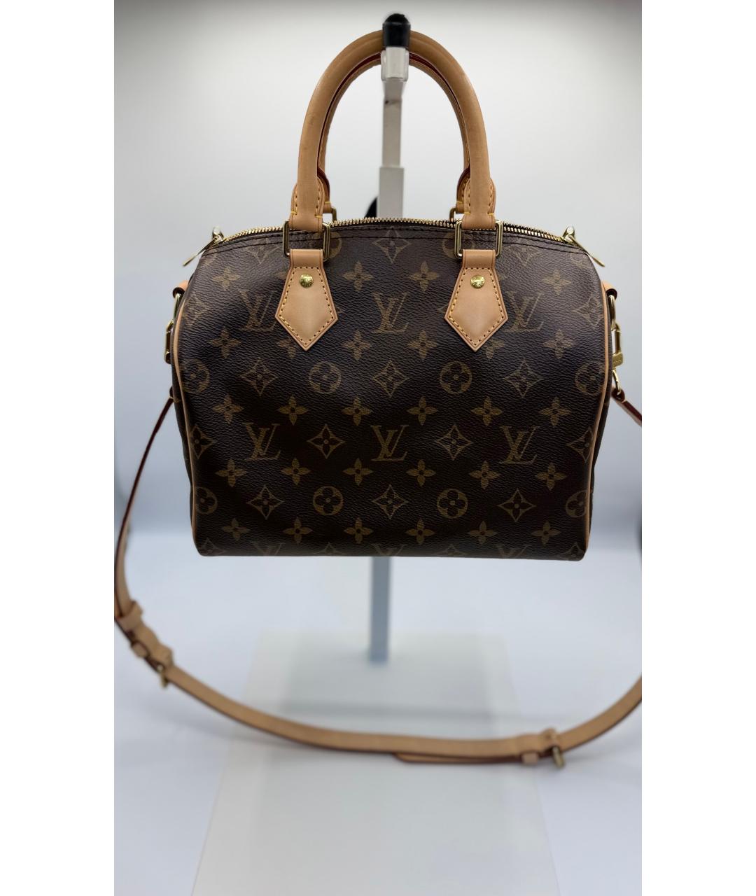 LOUIS VUITTON Коричневая канва сумка тоут, фото 4